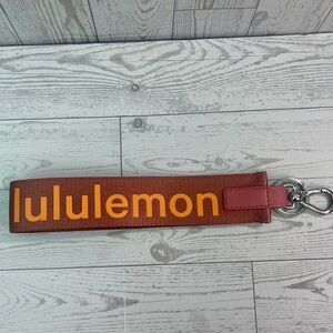 lululemon Mauve Never Lost Keychain